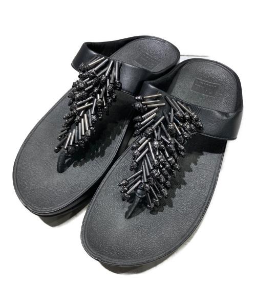 FIT FLOP（フィットフロップ）FIT FLOP (フィットフロップ) RUMBA サンダル ブラック サイズ:UK3の古着・服飾アイテム