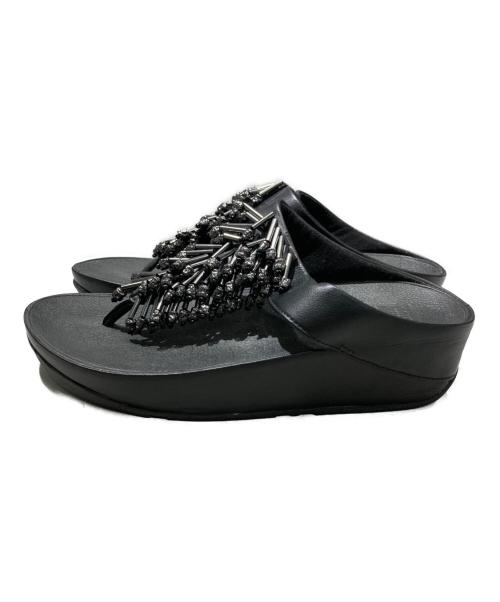 FIT FLOP（フィットフロップ）FIT FLOP (フィットフロップ) RUMBA サンダル ブラック サイズ:UK3の古着・服飾アイテム