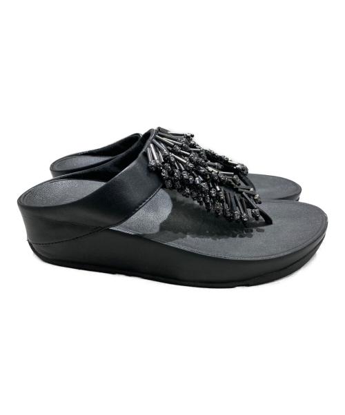 FIT FLOP（フィットフロップ）FIT FLOP (フィットフロップ) RUMBA サンダル ブラック サイズ:UK3の古着・服飾アイテム