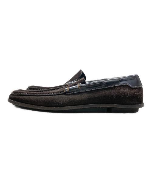 GUCCI（グッチ）GUCCI (グッチ) ドライビングシューズ ブラウン サイズ:SIZE 8 1/2の古着・服飾アイテム
