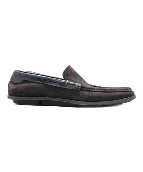 GUCCI（グッチ）GUCCI (グッチ) ドライビングシューズ ブラウン サイズ:SIZE 8 1/2の古着・服飾アイテム