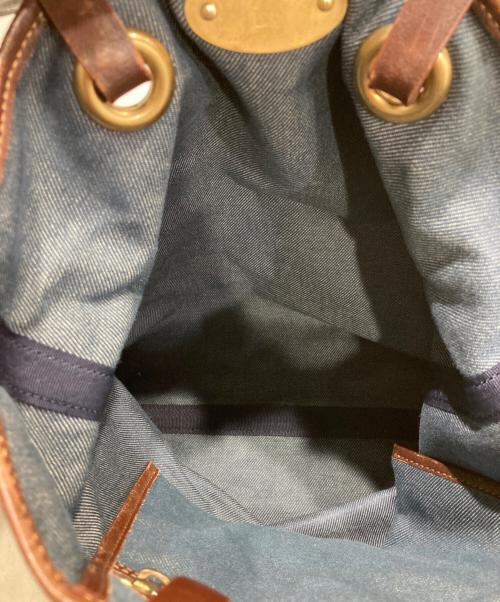 CELINE（セリーヌ）CELINE (セリーヌ) パリマカダム ハンドバッグ インディゴの古着・服飾アイテム