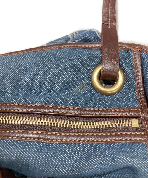 CELINE（セリーヌ）CELINE (セリーヌ) パリマカダム ハンドバッグ インディゴの古着・服飾アイテム