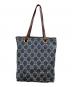CELINE (セリーヌ) パリマカダム ハンドバッグ インディゴ：40000円