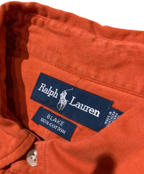 RALPH LAUREN（ラルフローレン）RALPH LAUREN (ラルフローレン) BLAKE USA製 ボタンダウンシャツ オレンジ サイズ:XLの古着・服飾アイテム