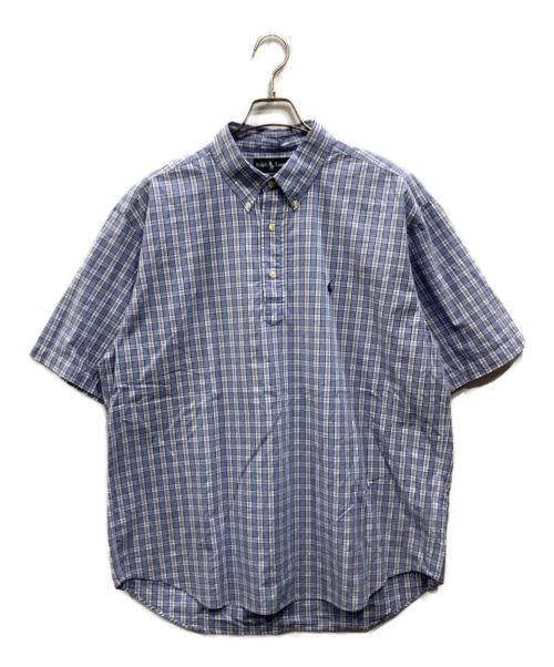 RALPH LAUREN（ラルフローレン）RALPH LAUREN (ラルフローレン) PURCELL プルオーバーシャツ ブルー サイズ:LLの古着・服飾アイテム