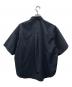 is-ness (イズネス) BAMBOO SHOOTS (バンブーシュート) 別注 Short Sleeve Seersucker Work Shirt ネイビー サイズ:M：6000円