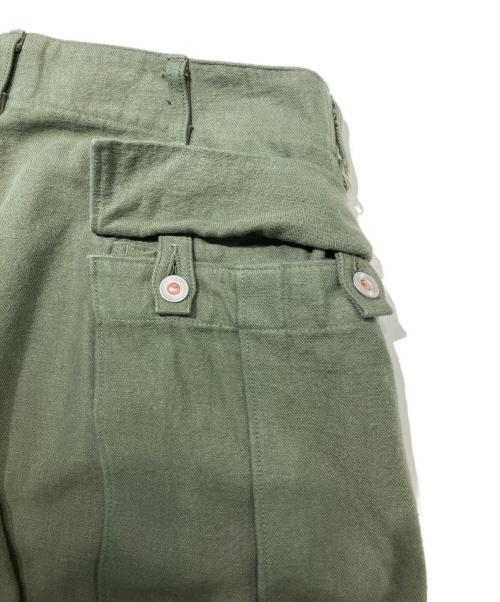 HERILL（ヘリル）HERILL (ヘリル) HL Denim Cargo pants（エイチエル・デニム・カーゴ・パンツ） グリーン サイズ:SIZE 2の古着・服飾アイテム