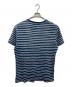 RRL (ダブルアールエル) インディゴボーダーTシャツ インディゴ サイズ:SIZE XL：10000円