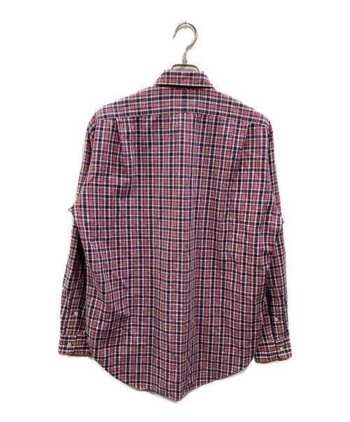 POLO RALPH LAUREN（ポロ・ラルフローレン）POLO RALPH LAUREN (ポロ・ラルフローレン) チェックシャツ レッド サイズ:SIZE Mの古着・服飾アイテム