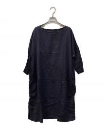 nest Robe（ネストローブ）の古着「リネンワンピース」｜ネイビー