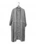 nest Robe（ネストローブ）の古着「レーストリム リネンワンピース」｜グレー