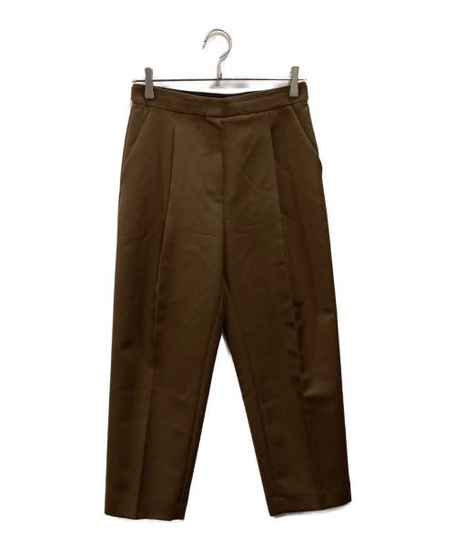 theory（セオリー）theory (セオリー) Wool Hopsack Taperd Pant ブラウン サイズ:00の古着・服飾アイテム