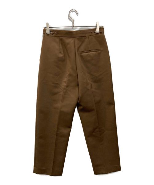 theory（セオリー）theory (セオリー) Wool Hopsack Taperd Pant ブラウン サイズ:00の古着・服飾アイテム