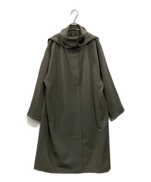 theory（セオリー）theory (セオリー) SYNTHETIC DOUBLE CLOTH MILITARY グリーン サイズ:Sの古着・服飾アイテム