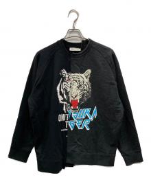 Onitsuka Tiger（オニツカタイガー）の古着「SWEAT TOP」｜グレー