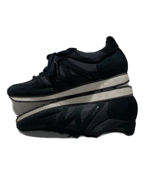 MIZUNO（ミズノ）MIZUNO (ミズノ) MARGARET HOWELL (マーガレットハウエル) MR1 スニーカー ブラック サイズ:27の古着・服飾アイテム