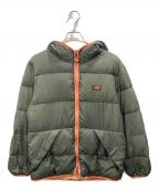 NANGAナンガ）の古着「PLAYLAND DOWN JACKET」｜カーキ