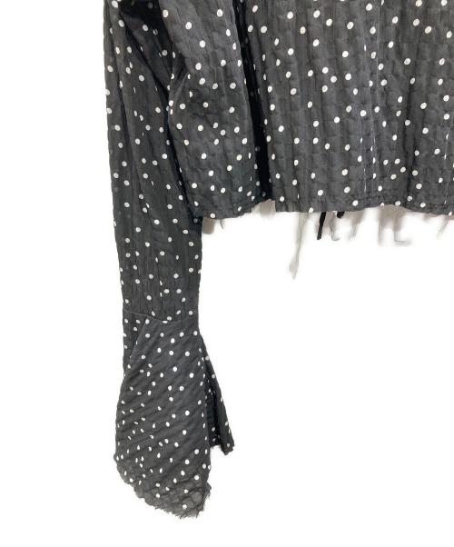 MAISON SPECIAL（メゾンスペシャル）MAISON SPECIAL (メゾンスペシャル) Ruffle Blouse ブラック サイズ:FREEの古着・服飾アイテム