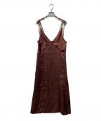 SAYAKA DAVISサヤカ デイヴィス）の古着「STRAP DRESS」｜ブラウン