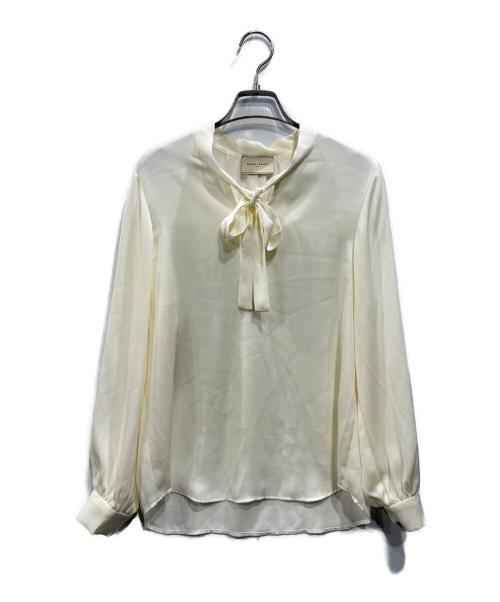 UNITED ARROWS（ユナイテッドアローズ）UNITED ARROWS (ユナイテッドアローズ) ボウタイブラウス アイボリー サイズ:36の古着・服飾アイテム