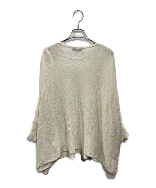 C.LOVE（シーラブ）C.LOVE (シーラブ) コットンメッシュラグラントップス アイボリー サイズ:02の古着・服飾アイテム