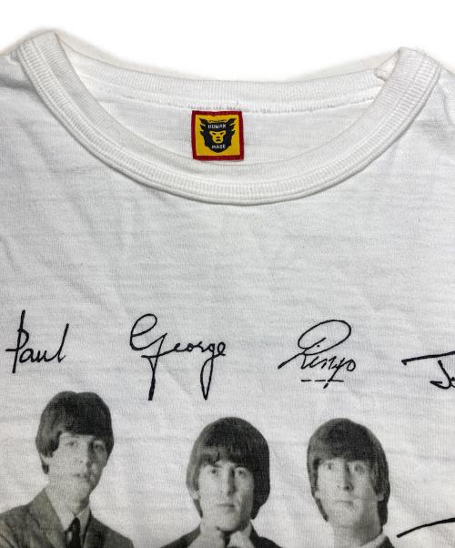 HUMAN MADE（ヒューマンメイド）HUMAN MADE (ヒューマンメイド) T-SHIRT Beatles ホワイト サイズ:2XLの古着・服飾アイテム
