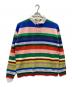 SAINT MICHAEL（セントマイケル）の古着「LM KNIT RGR SHIRT / BORDER」｜マルチカラー