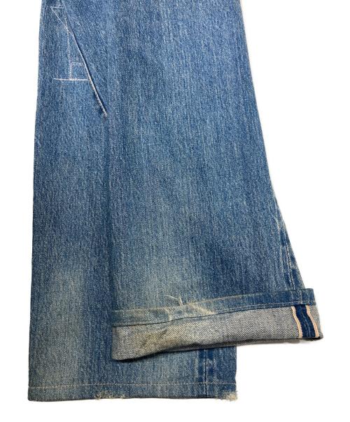 Hysteric Glamour（ヒステリックグラマー）Hysteric Glamour (ヒステリックグラマー) リペア加工 スタッズデニム インディゴ サイズ:30の古着・服飾アイテム