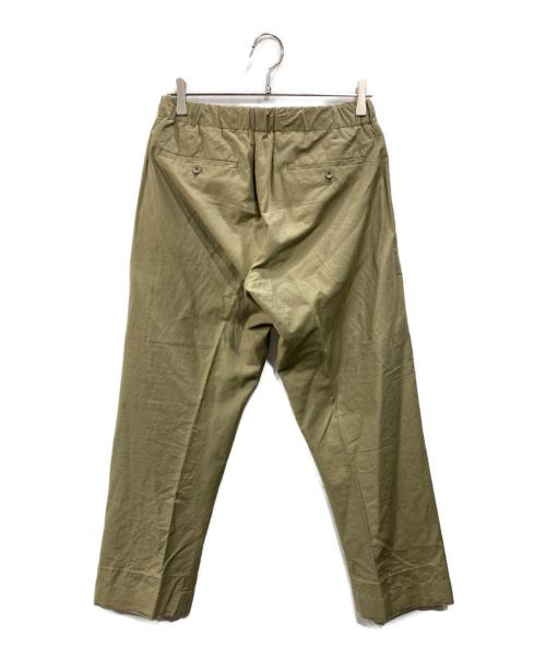 LANVIN COLLECTION（ランバンコレクション）LANVIN COLLECTION (ランバンコレクション) コットンシルク イージーパンツ オリーブ サイズ:46の古着・服飾アイテム