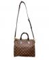 LOUIS VUITTON (ルイ ヴィトン) ダミエ スピーディ バンドリエール 25 ブラウン：240000円