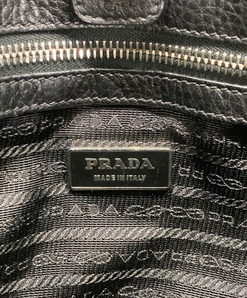 PRADA（プラダ）PRADA (プラダ) 2WAYバッグ ブラックの古着・服飾アイテム