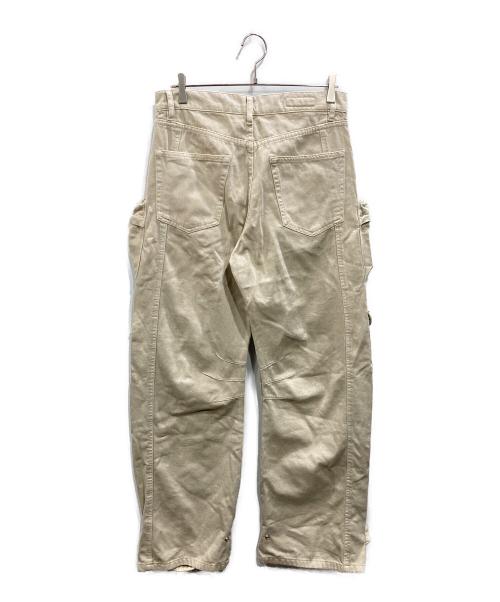 ZARA（ザラ）ZARA (ザラ) マルチポケットデニムカーゴ ベージュ サイズ:EUR40の古着・服飾アイテム