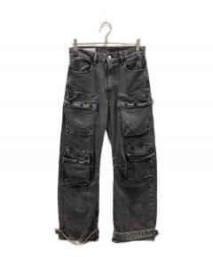 中古・古着通販】kikwear (キックウェア) バギーカットオッフパンツ