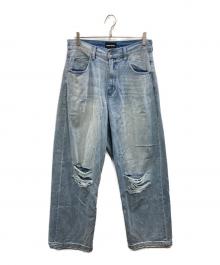 DANKE SCHON（ダンケ シェーン）の古着「DESTROY DENIM」｜インディゴ