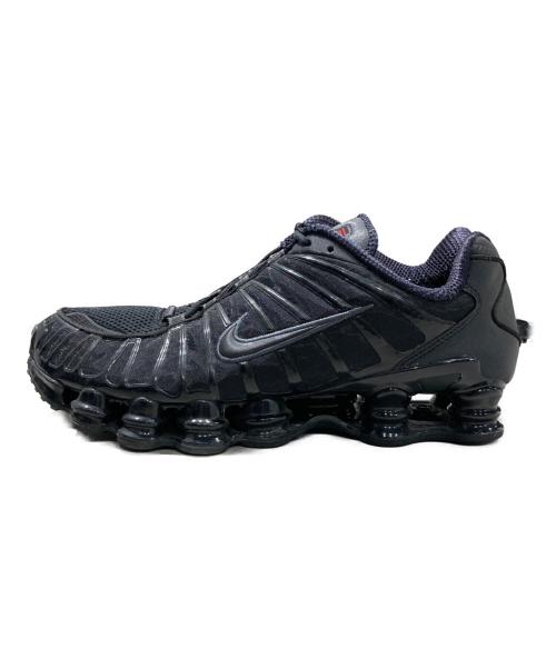NIKE（ナイキ）NIKE (ナイキ) SHOX TL BLACK/BLACK-MTLC HEMATITE-MAX ORANGE ブラック サイズ:29の古着・服飾アイテム