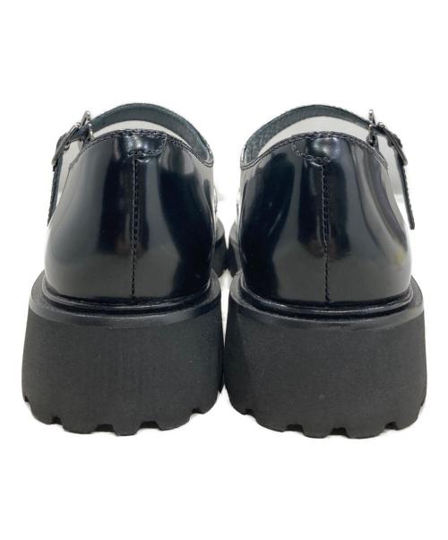 Odette e Odile（オデットエオディール）Odette e Odile (オデットエオディール) インサイドセパレートストラップ フラット40 ブラック サイズ:24　1/2の古着・服飾アイテム