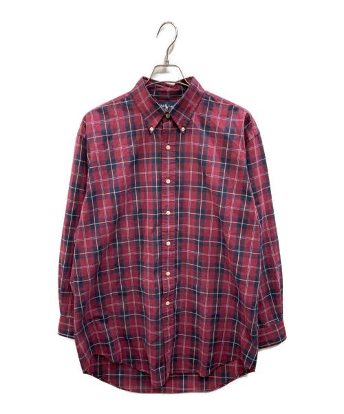 RALPH LAUREN（ラルフローレン）RALPH LAUREN (ラルフローレン) ボタンダウンシャツ ボルドー サイズ:Lの古着・服飾アイテム