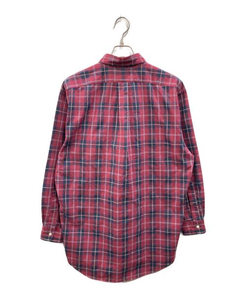 RALPH LAUREN（ラルフローレン）RALPH LAUREN (ラルフローレン) ボタンダウンシャツ ボルドー サイズ:Lの古着・服飾アイテム