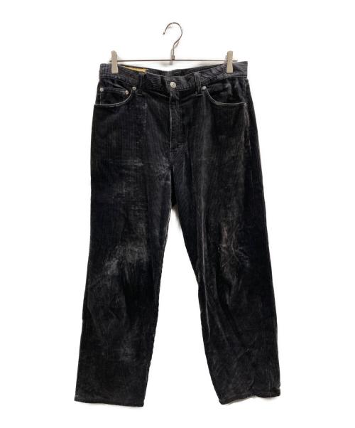 seven by seven（セブンバイセブン）seven by seven (セブンバイセブン) WIDE PANTS CORDYROY グレー サイズ:Sの古着・服飾アイテム