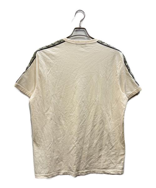 FRED PERRY（フレッドペリー）FRED PERRY (フレッドペリー) Contrast Tape Ringer T-Shirt アイボリー サイズ:XLの古着・服飾アイテム