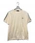 FRED PERRY（フレッドペリー）の古着「Contrast Tape Ringer T-Shirt」｜アイボリー