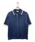 MAISON KITSUNE（アシッドメゾンキツネ）の古着「コットン ニット コンフォート ポロ」｜カラー classic navy