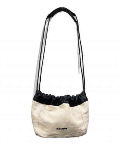 JIL SANDER ジルサンダードローストリングバッグ リバーシブル 中古・古着通販】JIL SANDER (ジルサンダー) リバーシブル ドロー