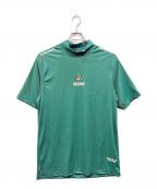 CHECKER48チェッカー フォーティーエイト）の古着「NYLON MOCK T-SHIRT」｜グリーン