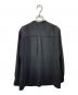 BORDERS AT BALCONY (ボーダーズアットバルコニー) GEORGETTE RUFFLE BLOUSE ブラック サイズ:38：15000円