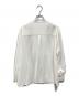 BORDERS AT BALCONY (ボーダーズアットバルコニー) GEORGETTE RUFFLE BLOUSE ホワイト サイズ:38：15000円