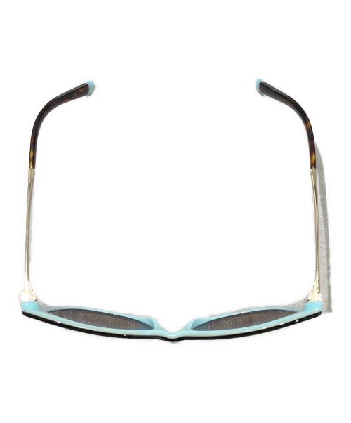 TIFFANY & Co.（ティファニー）Tiffany & Co. (ティファニー) キャットアイ サングラス ブラウン×スカイブルー サイズ:55-18の古着・服飾アイテム