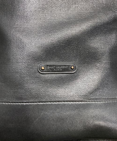 Saint Laurent Paris（サンローランパリ）Saint Laurent Paris (サンローランパリ) リビングトンレース バックパック ブラックの古着・服飾アイテム