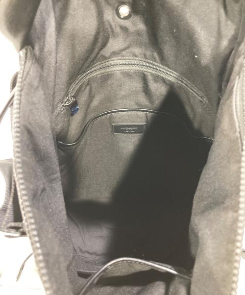 Saint Laurent Paris（サンローランパリ）Saint Laurent Paris (サンローランパリ) リビングトンレース バックパック ブラックの古着・服飾アイテム